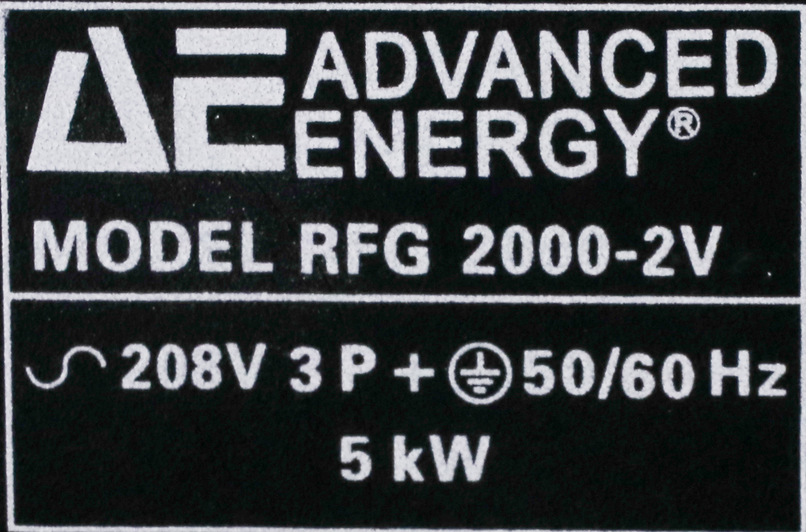 12961 ADVANCED ENERGY RF GEN, P/N: 3155053-007, AMAT 0920-00102